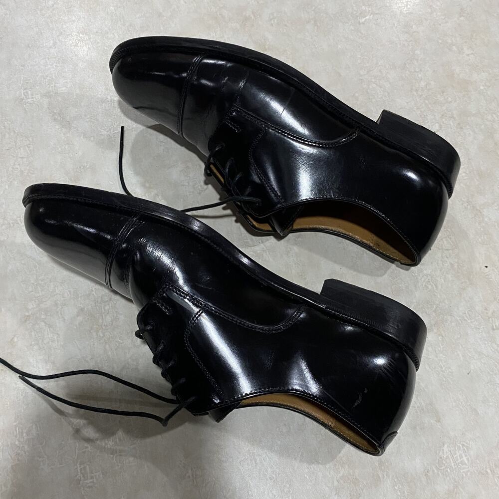Cole Haan Men's Cap Toe Oxford Dress Shoes Black Leather Size 7 - Picture 6 of 9
